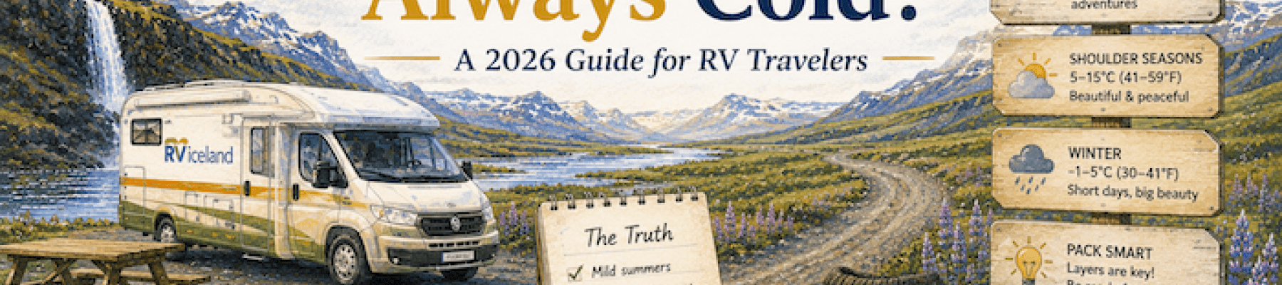 Is Iceland Always Cold? A 2026 Guide for RV Travelers