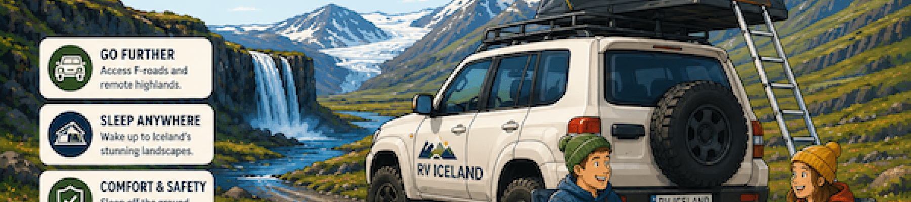 Should You Rent a 4x4 Rooftop Tent in Iceland?