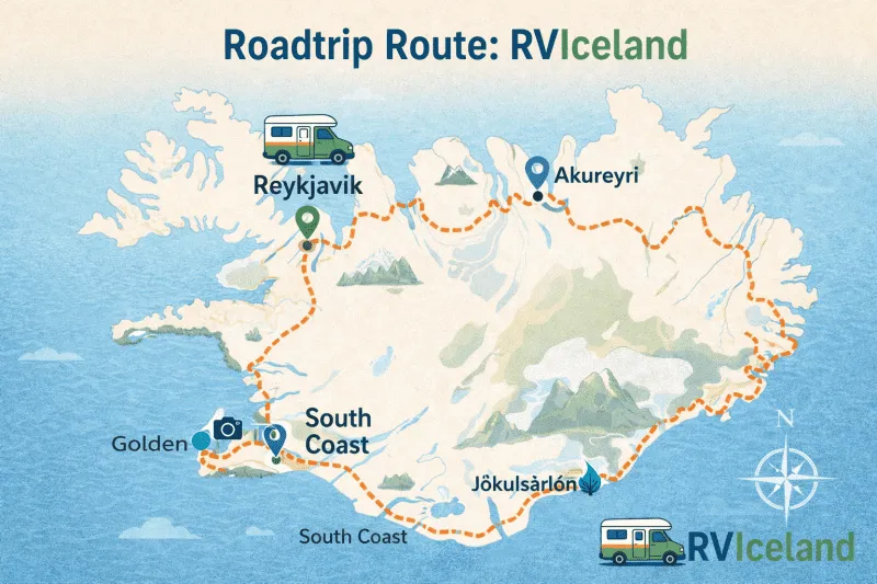 7day road trip on RV