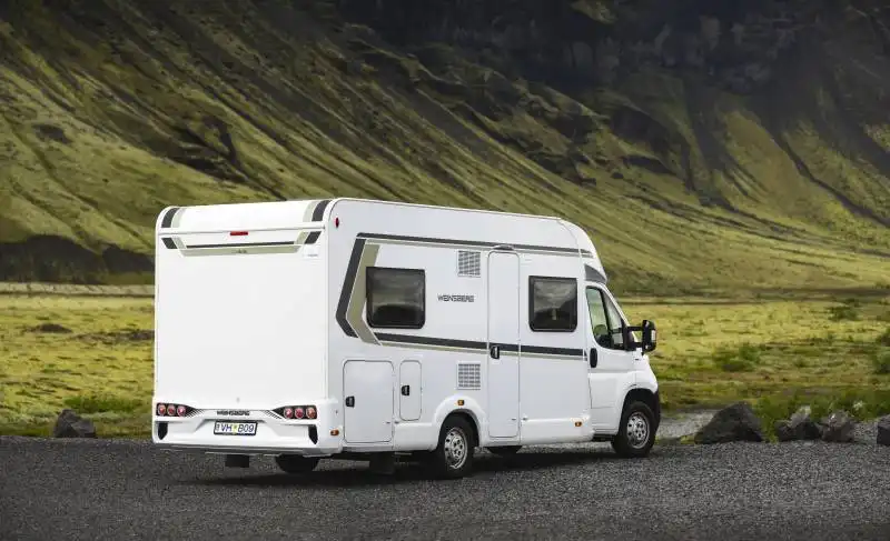 Motorhome in Iceland