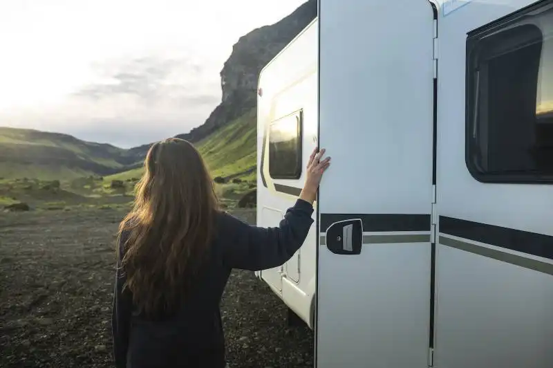 Camping in Iceland