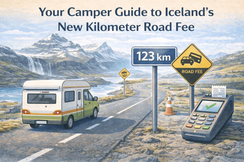 Your Camper Guide to Iceland’s New Kilometer Road Fee