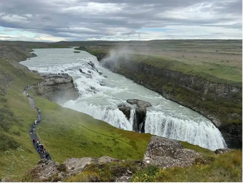 Gullfoss waterfall