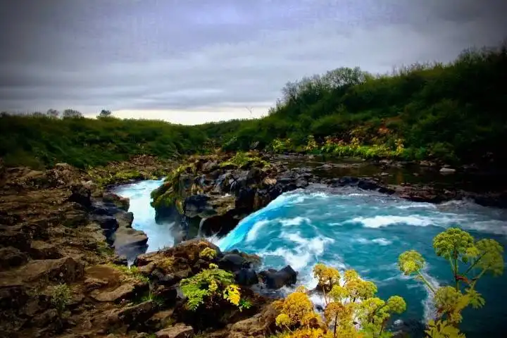 Hlauptungufoss in Iceland