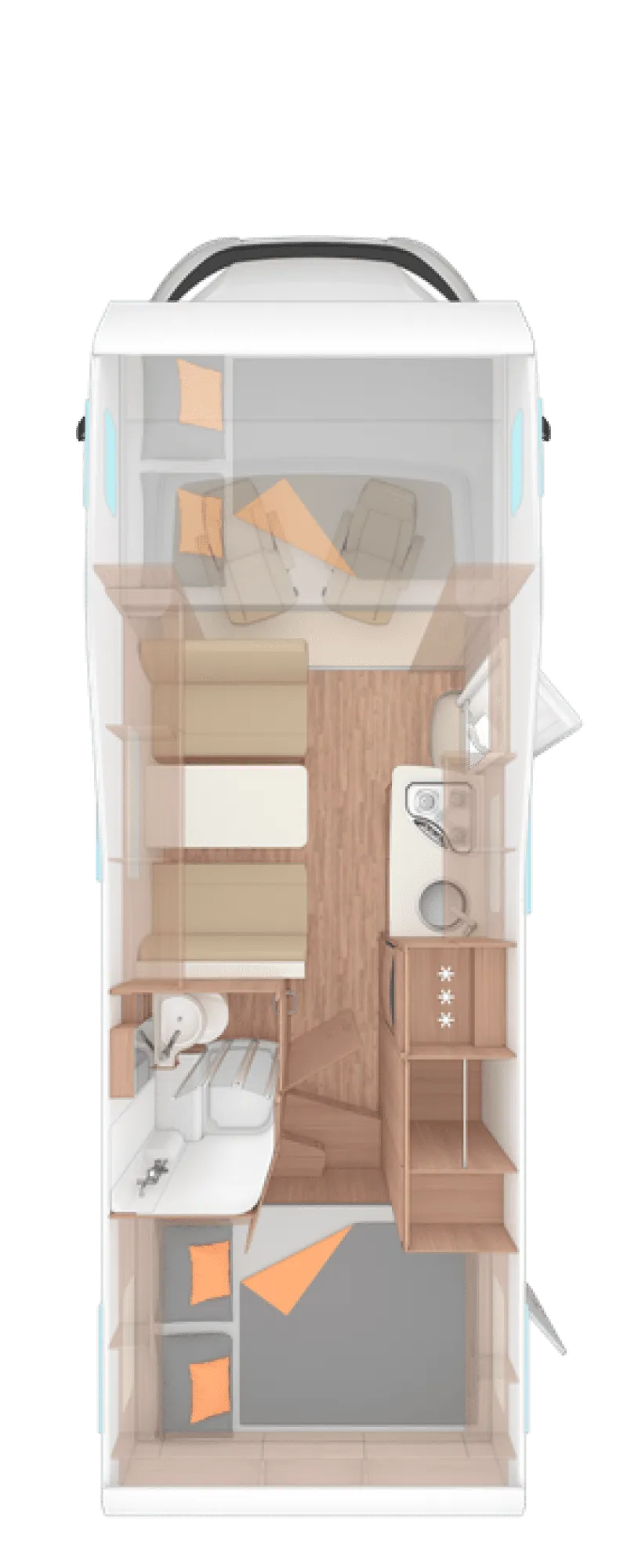 Peugeot CaraHome 700 DG Interior